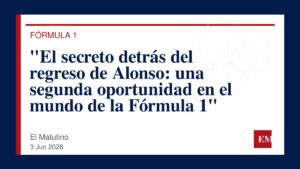 Imagen editorial de El Matutino para “El secreto detrás del regreso de Alonso: una segunda oportunidad en el mundo de la Fórmula 1”