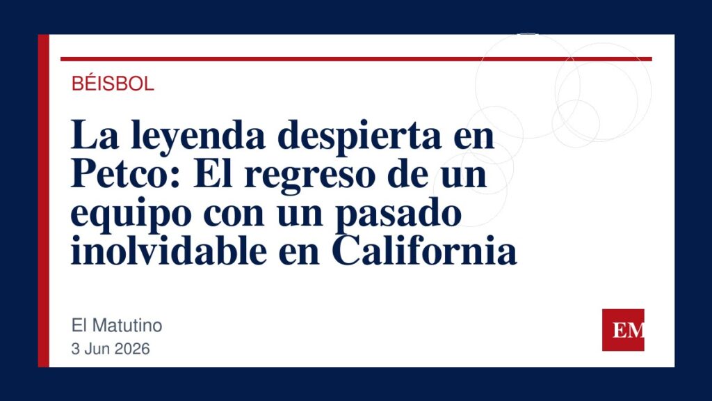 Imagen editorial de El Matutino para La leyenda despierta en Petco: El regreso de un equipo con un pasado inolvidable en California
