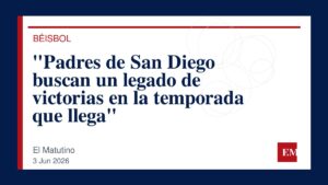 Imagen editorial de El Matutino para “Padres de San Diego buscan un legado de victorias en la temporada que llega”