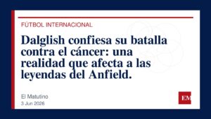 Imagen editorial de El Matutino para Dalglish confiesa su batalla contra el cáncer: una realidad que afecta a las leyendas del Anfield.
