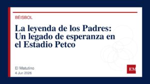 Imagen editorial de El Matutino para La leyenda de los Padres: Un legado de esperanza en el Estadio Petco