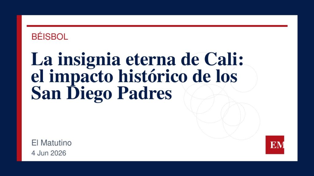 Imagen editorial de El Matutino para La insignia eterna de Cali: el impacto histórico de los San Diego Padres
