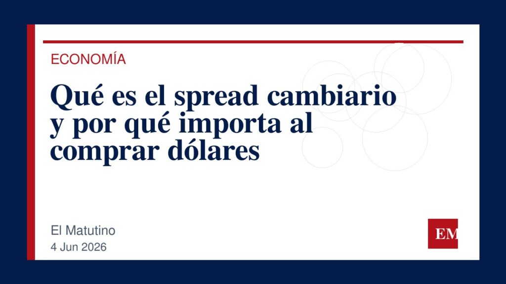 Imagen editorial de El Matutino para Qué es el spread cambiario y por qué importa al comprar dólares