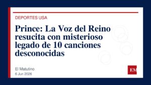 Imagen editorial de El Matutino para Prince: La Voz del Reino resucita con misterioso legado de 10 canciones desconocidas