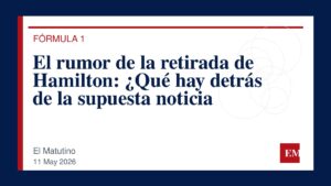 Imagen editorial de El Matutino para El rumor de la retirada de Hamilton: ¿Qué hay detrás de la supuesta noticia