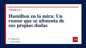 Imagen editorial de El Matutino para Hamilton en la mira: Un rumor que se alimenta de sus propias dudas