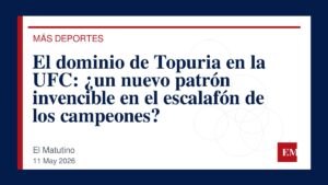 Imagen editorial de El Matutino para El dominio de Topuria en la UFC: ¿un nuevo patrón invencible en el escalafón de los campeones?
