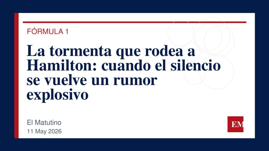 Imagen editorial de El Matutino para La tormenta que rodea a Hamilton: cuando el silencio se vuelve un rumor explosivo