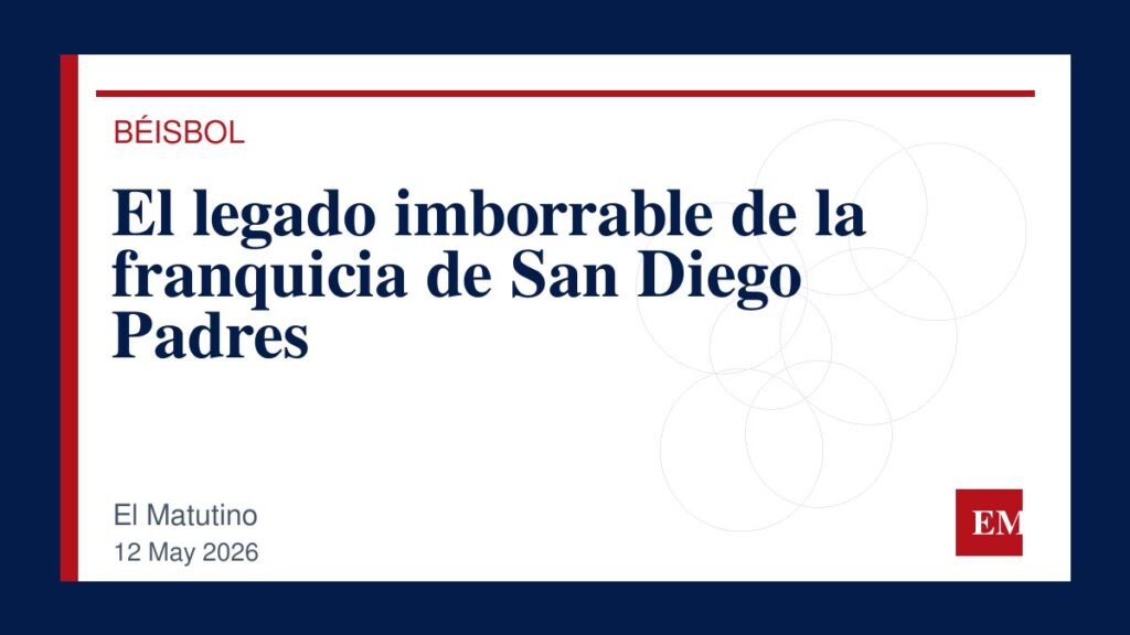 Imagen editorial de El Matutino para El legado imborrable de la franquicia de San Diego Padres