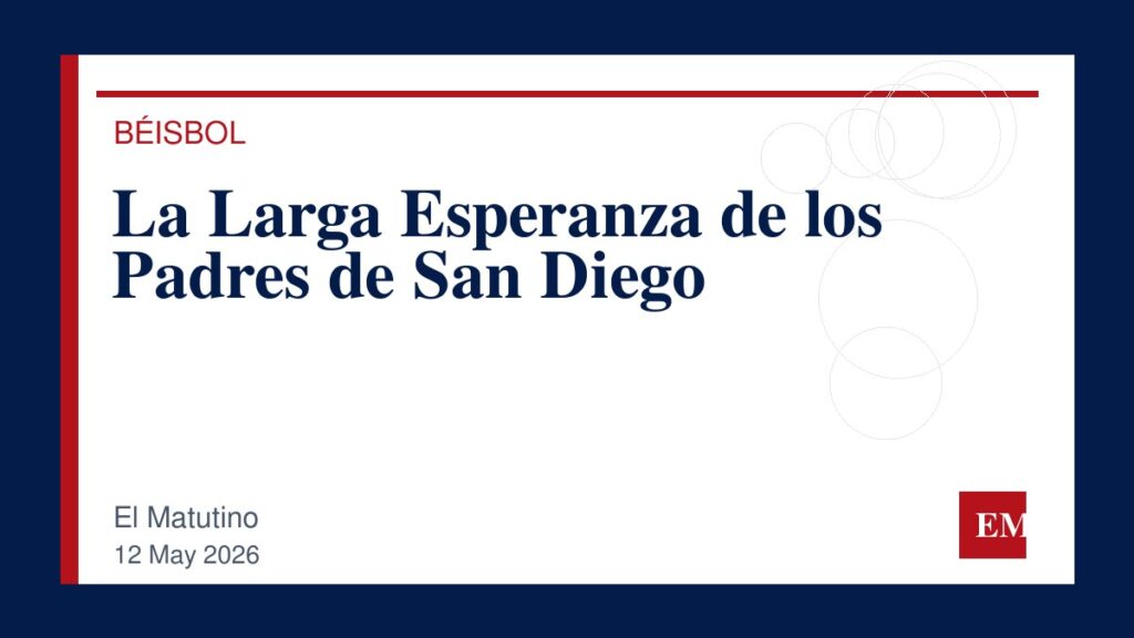 Imagen editorial de El Matutino para La Larga Esperanza de los Padres de San Diego