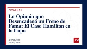 Imagen editorial de El Matutino para La Opinión que Desencadenó un Freno de Fama: El Caso Hamilton en la Lupa