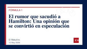 Imagen editorial de El Matutino para El rumor que sacudió a Hamilton: Una opinión que se convirtió en especulación