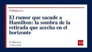 Imagen editorial de El Matutino para El rumor que sacude a Hamilton: la sombra de la retirada que acecha en el horizonte