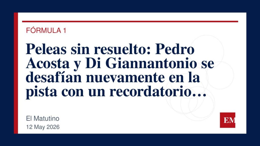 Imagen editorial de El Matutino para Peleas sin resuelto: Pedro Acosta y Di Giannantonio se desafían nuevamente en la pista con un recordatorio…