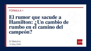 Imagen editorial de El Matutino para El rumor que sacude a Hamilton: ¿Un cambio de rumbo en el camino del campeón?