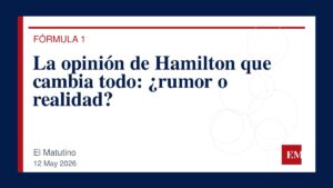 Imagen editorial de El Matutino para La opinión de Hamilton que cambia todo: ¿rumor o realidad?