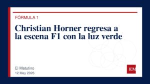Imagen editorial de El Matutino para Christian Horner regresa a la escena F1 con la luz verde
