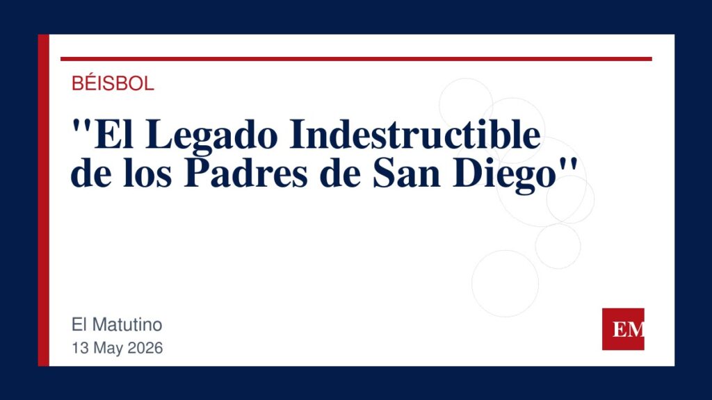 Imagen editorial de El Matutino para “El Legado Indestructible de los Padres de San Diego”