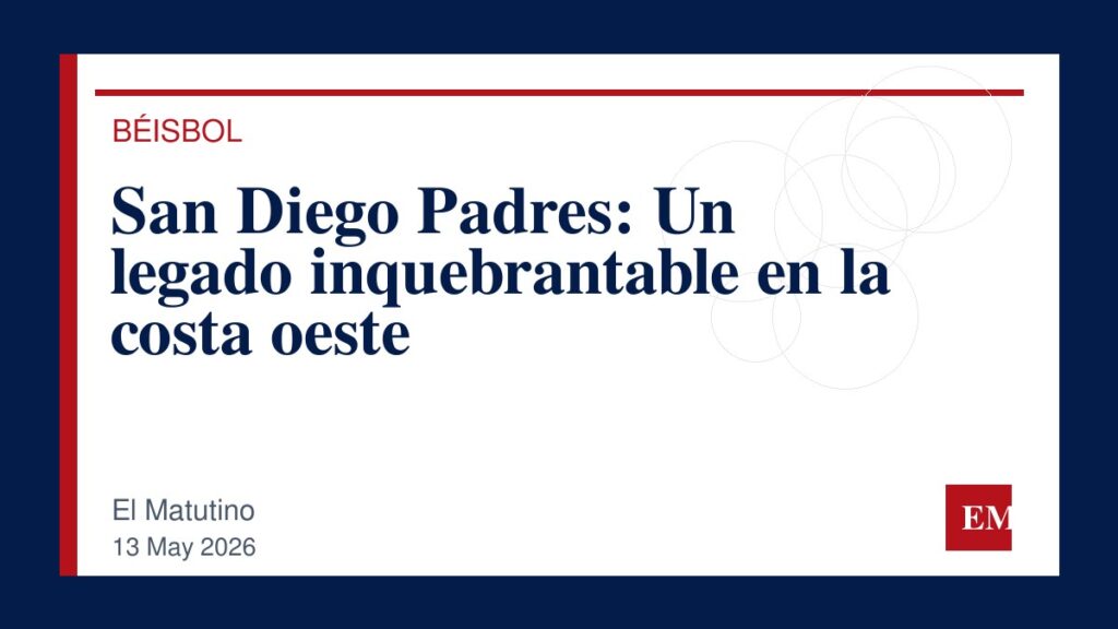 Imagen editorial de El Matutino para San Diego Padres: Un legado inquebrantable en la costa oeste