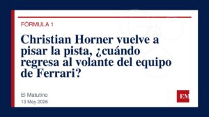 Imagen editorial de El Matutino para Christian Horner vuelve a pisar la pista, ¿cuándo regresa al volante del equipo de Ferrari?
