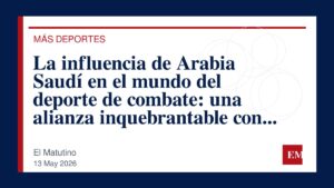 Imagen editorial de El Matutino para La influencia de Arabia Saudí en el mundo del deporte de combate: una alianza inquebrantable con la UFC