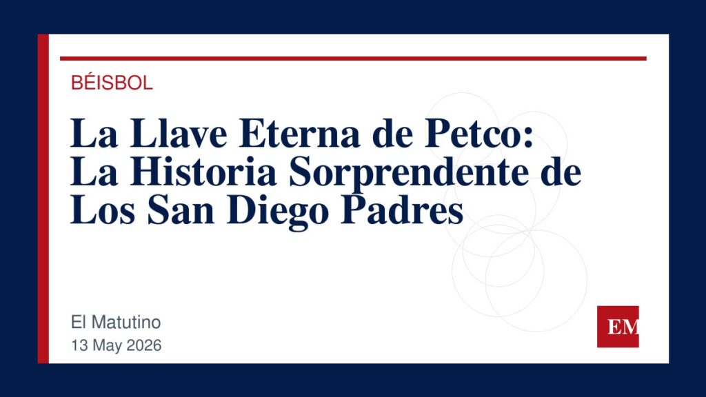Imagen editorial de El Matutino para La Llave Eterna de Petco: La Historia Sorprendente de Los San Diego Padres