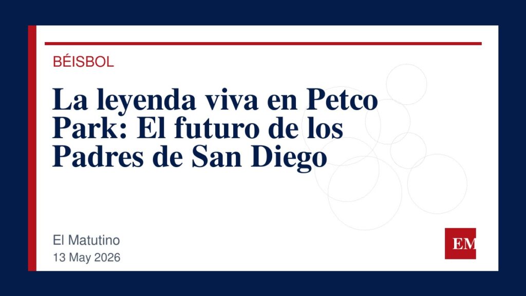 Imagen editorial de El Matutino para La leyenda viva en Petco Park: El futuro de los Padres de San Diego