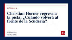 Imagen editorial de El Matutino para Christian Horner regresa a la pista: ¿Cuándo volverá al frente de la Scuderia?