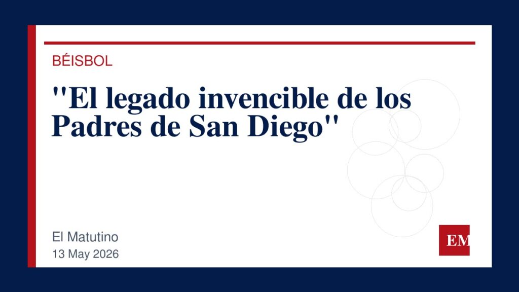 Imagen editorial de El Matutino para “El legado invencible de los Padres de San Diego”
