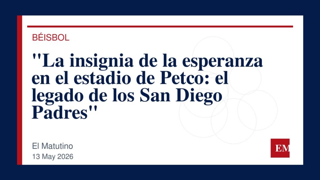 Imagen editorial de El Matutino para “La insignia de la esperanza en el estadio de Petco: el legado de los San Diego Padres”