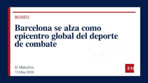 Imagen editorial de El Matutino para Barcelona se alza como epicentro global del deporte de combate
