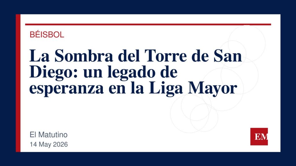 Imagen editorial de El Matutino para La Sombra del Torre de San Diego: un legado de esperanza en la Liga Mayor