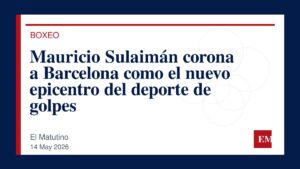 Imagen editorial de El Matutino para Mauricio Sulaimán corona a Barcelona como el nuevo epicentro del deporte de golpes