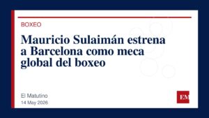 Imagen editorial de El Matutino para Mauricio Sulaimán estrena a Barcelona como meca global del boxeo