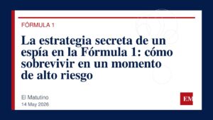 Imagen editorial de El Matutino para La estrategia secreta de un espía en la Fórmula 1: cómo sobrevivir en un momento de alto riesgo