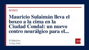 Imagen editorial de El Matutino para Mauricio Sulaimán lleva el boxeo a la cima en la Ciudad Condal: un nuevo centro neurálgico para el deporte.
