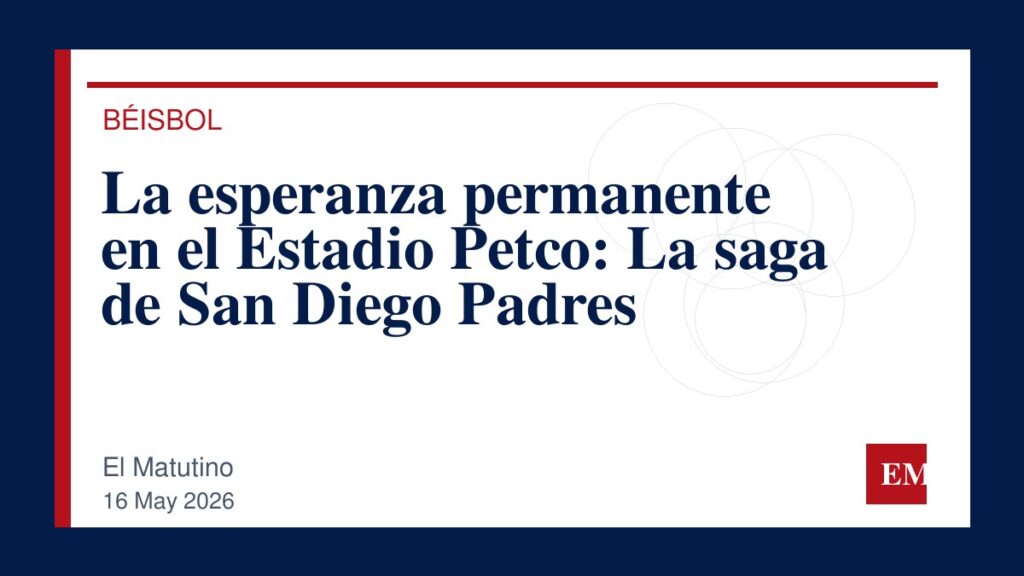 Imagen editorial de El Matutino para La esperanza permanente en el Estadio Petco: La saga de San Diego Padres
