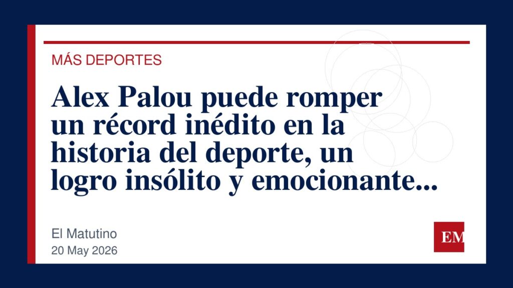 Imagen editorial de El Matutino para Alex Palou puede romper un récord inédito en la historia del deporte, un logro insólito y emocionante para el…
