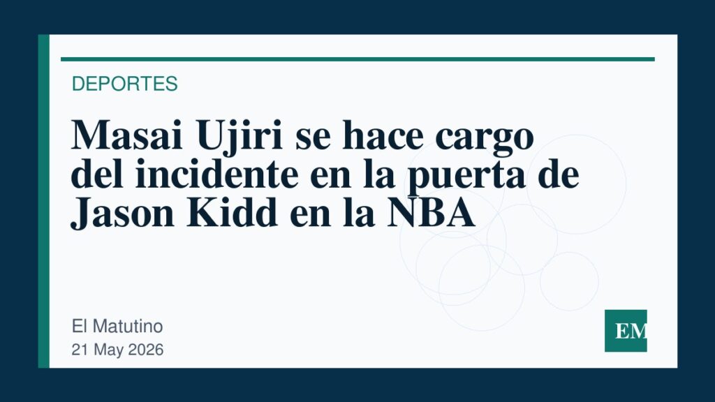 Imagen editorial de El Matutino para Masai Ujiri se hace cargo del incidente en la puerta de Jason Kidd en la NBA
