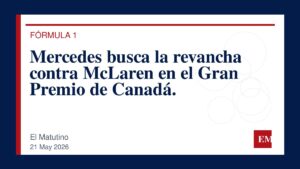Imagen editorial de El Matutino para Mercedes busca la revancha contra McLaren en el Gran Premio de Canadá.