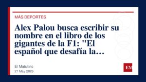 Imagen editorial de El Matutino para Alex Palou busca escribir su nombre en el libro de los gigantes de la F1: “El español que desafía la…