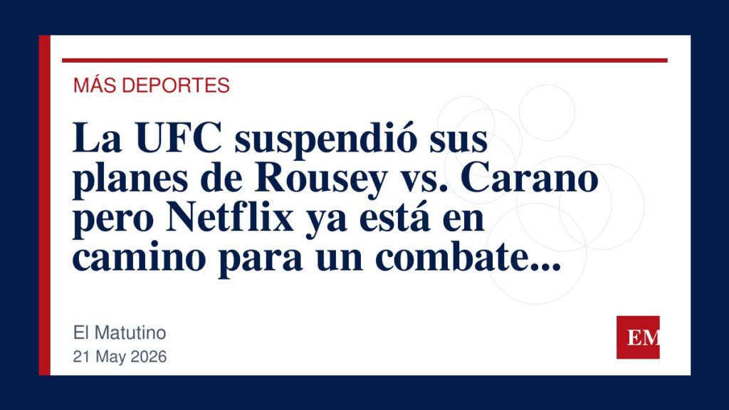 Imagen editorial de El Matutino para La UFC suspendió sus planes de Rousey vs. Carano pero Netflix ya está en camino para un combate femenino épico