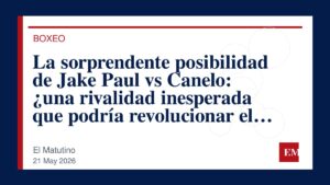 Imagen editorial de El Matutino para La sorprendente posibilidad de Jake Paul vs Canelo: ¿una rivalidad inesperada que podría revolucionar el…