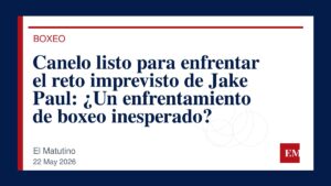 Imagen editorial de El Matutino para Canelo listo para enfrentar el reto imprevisto de Jake Paul: ¿Un enfrentamiento de boxeo inesperado?