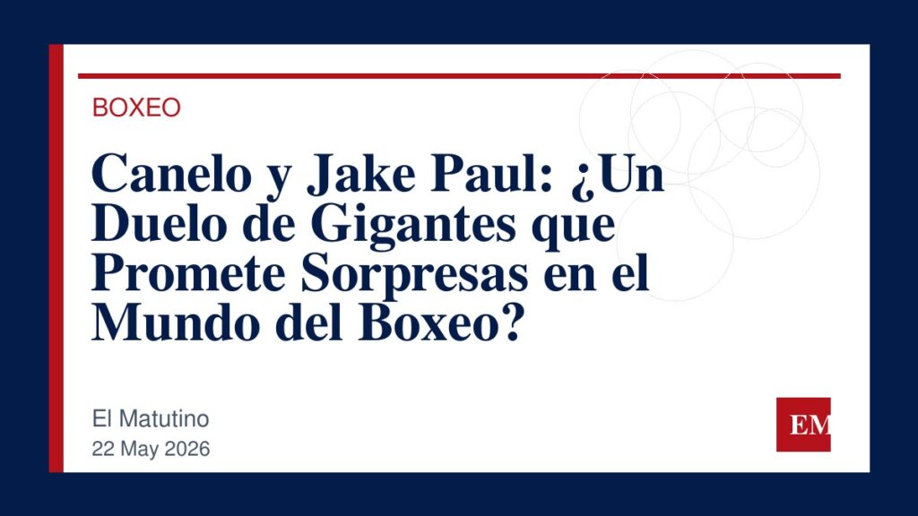 Imagen editorial de El Matutino para Canelo y Jake Paul: ¿Un Duelo de Gigantes que Promete Sorpresas en el Mundo del Boxeo?