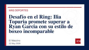 Imagen editorial de El Matutino para Desafío en el Ring: Ilia Topuria promete superar a Ryan Garcia con su estilo de boxeo incomparable