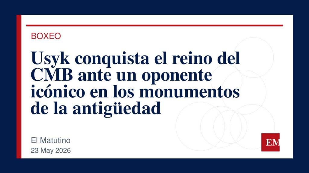 Imagen editorial de El Matutino para Usyk conquista el reino del CMB ante un oponente icónico en los monumentos de la antigüedad