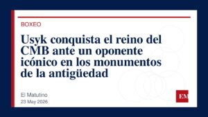 Imagen editorial de El Matutino para Usyk conquista el reino del CMB ante un oponente icónico en los monumentos de la antigüedad