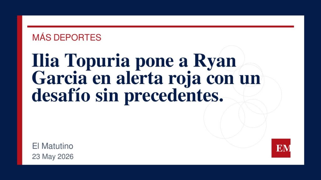 Imagen editorial de El Matutino para Ilia Topuria pone a Ryan Garcia en alerta roja con un desafío sin precedentes.