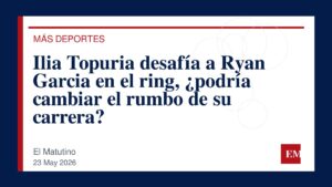 Imagen editorial de El Matutino para Ilia Topuria desafía a Ryan Garcia en el ring, ¿podría cambiar el rumbo de su carrera?